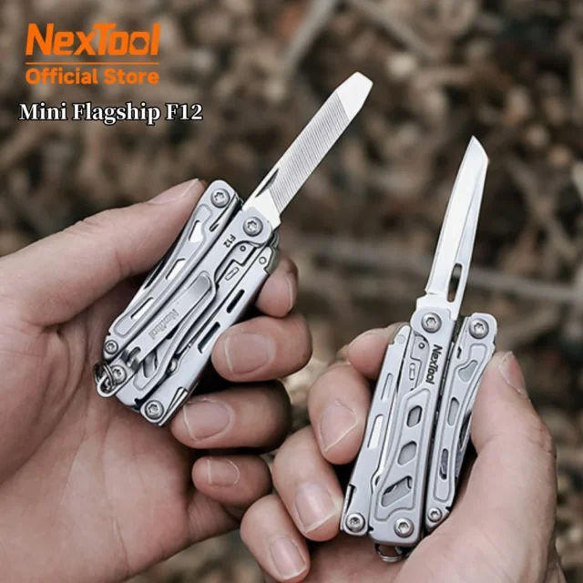NexTool F12 Keychain Folding Multi-Tool (Compact EDC)