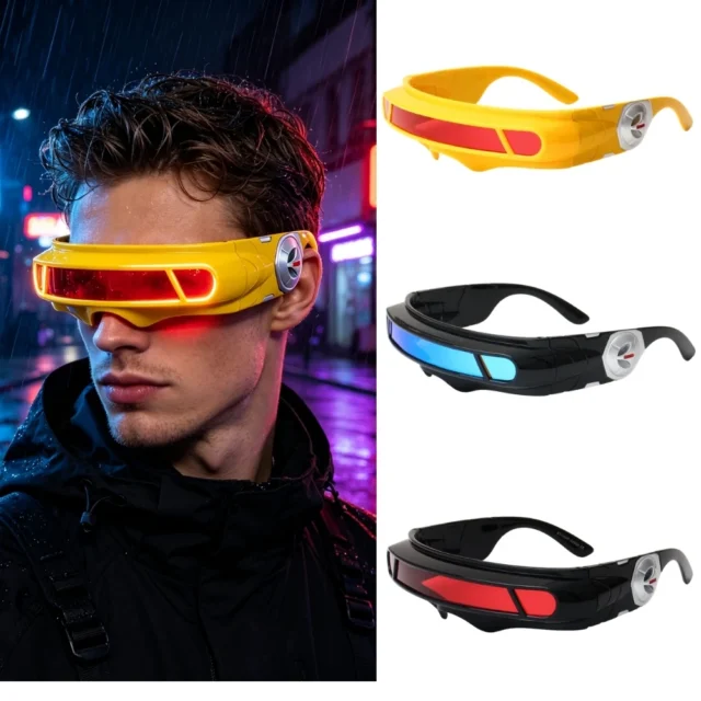Cyclops Cosplay Glasses — Punk Superhero Prop