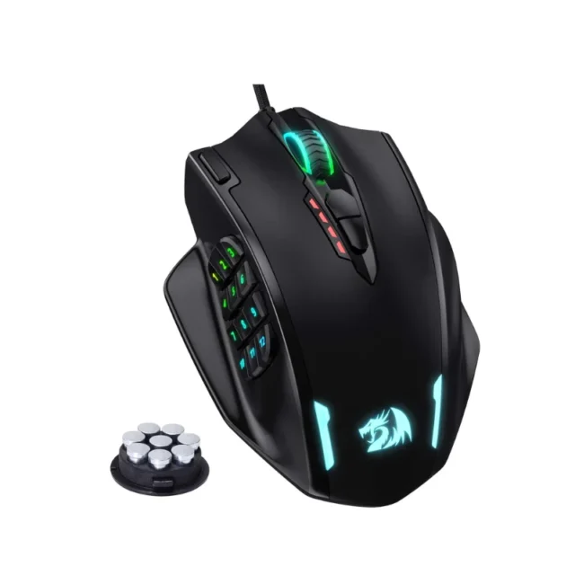 Redragon M908 RGB Wired Gaming Mouse with 18 Buttons