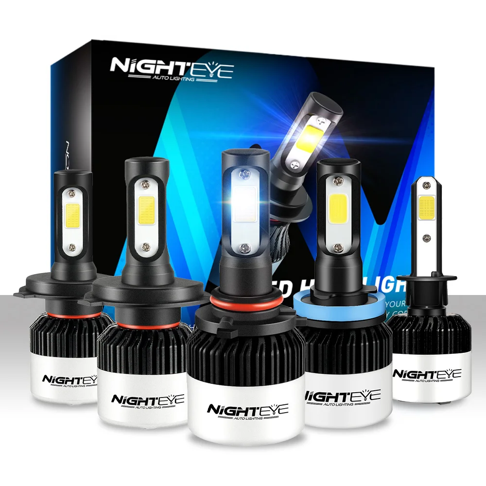 NIGHTEYE Super Bright LED Car Headlights, 6500K