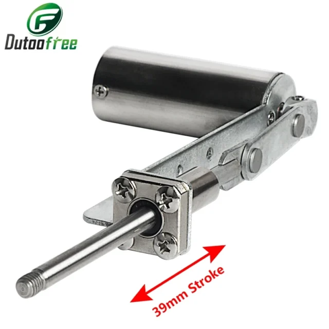 Mini Telescopic Linear Actuator — All-Metal, 39mm Stroke