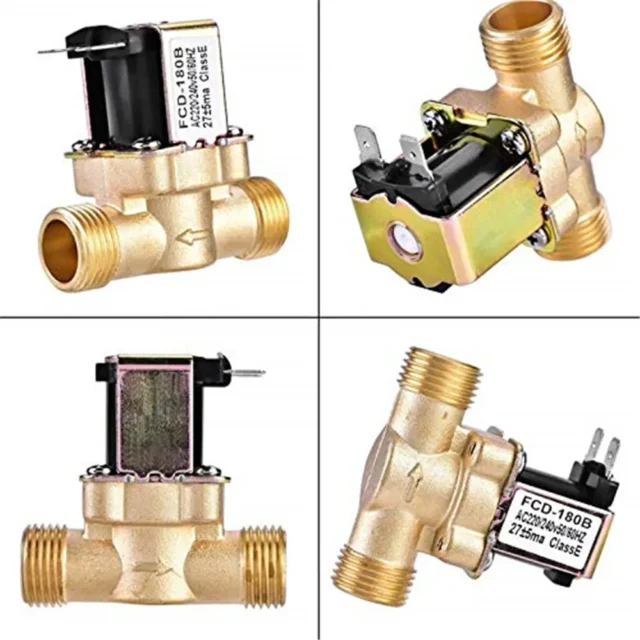 Brass Electric Solenoid Valve G1/2'' G3/4'' N/C