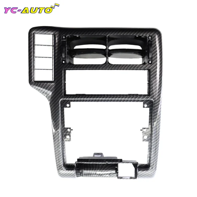 Rejilla ventilación central VW Polo 6N, fibra de carbono