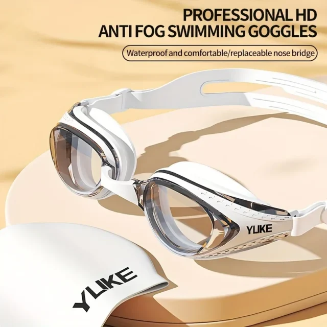 Gafas de natación YUKE con protección UV y antiniebla