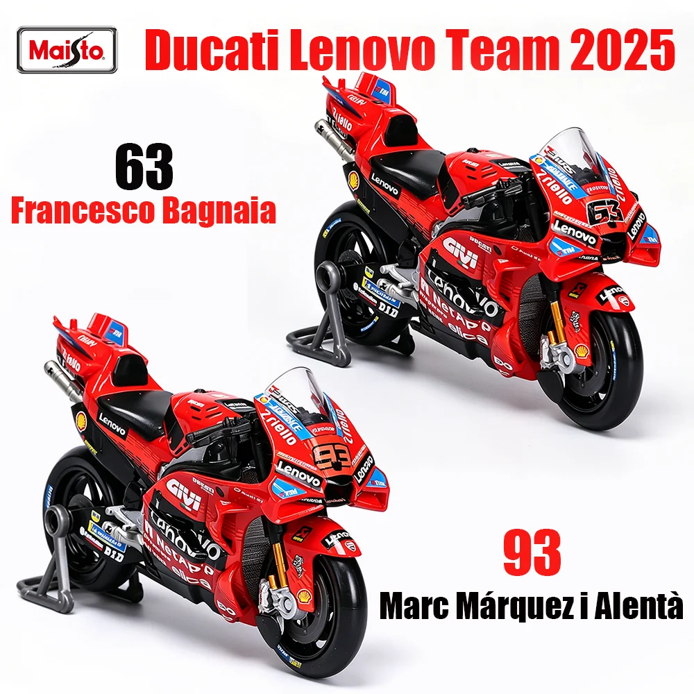 Maisto 1:18 MotoGP Ducati Team 2025 - modelo coleccionable
