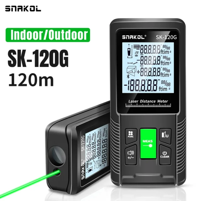 SNAKOL Medidor Láser de Distancia (hasta 120m)