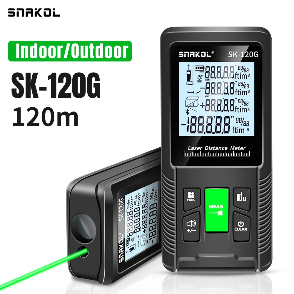 SNAKOL Medidor Láser de Distancia (hasta 120m)