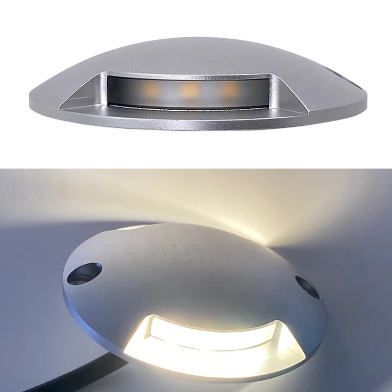 Lámpara LED ultrafina para exterior DC12V 1W IP67