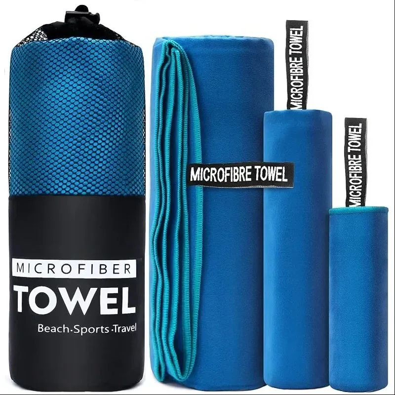 Toalla deportiva de secado rápido 40x80/80x160, varios colores
