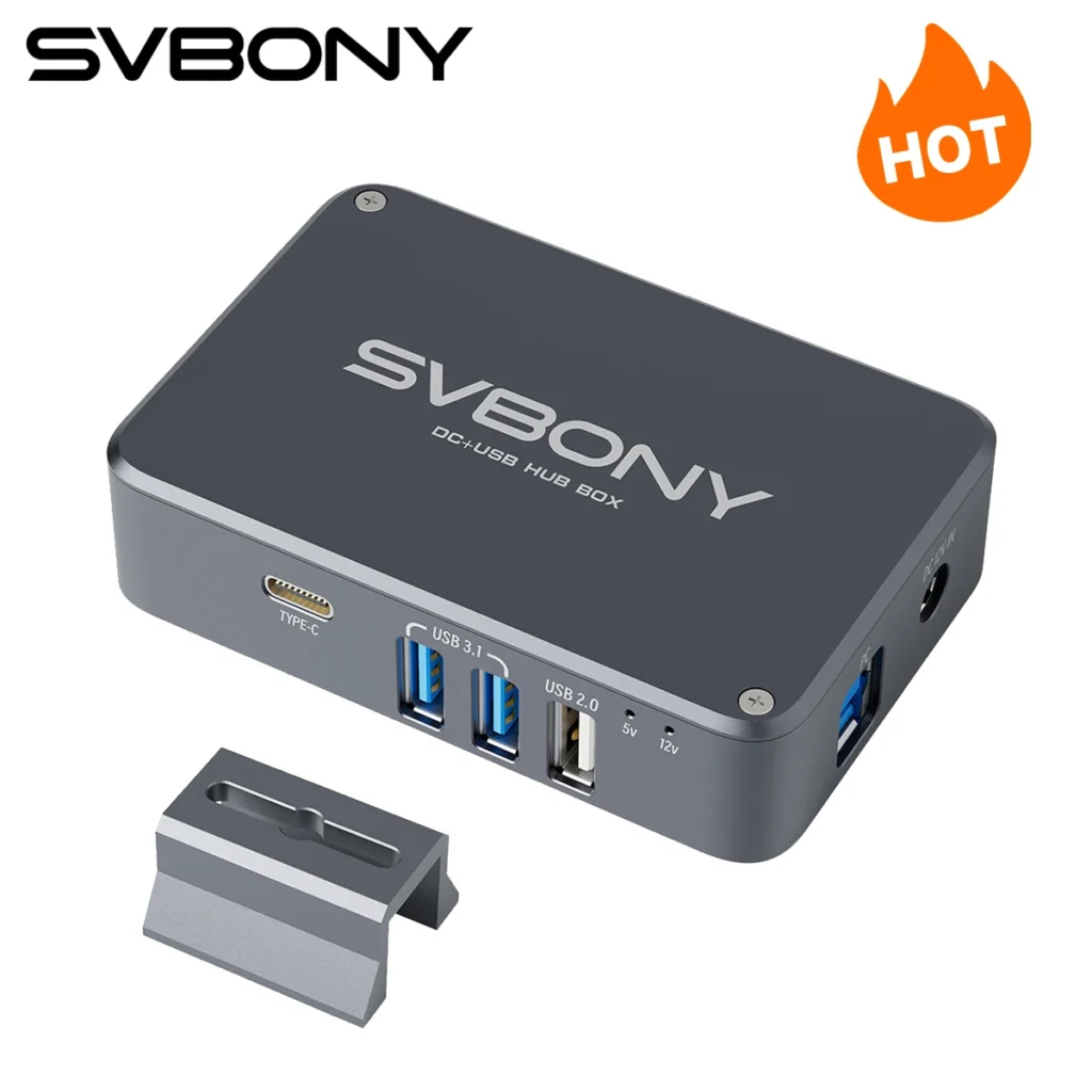 SVBONY SV241 Caja concentrador USB y CC para astronomía