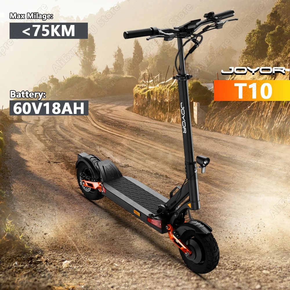 JOYOR T10 — Scooter eléctrico doble motor con NFC