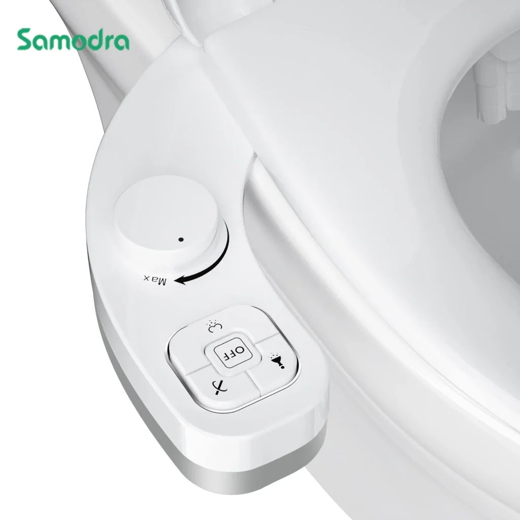 SAMODRA bidé no eléctrico con boquilla doble autolimpiante
