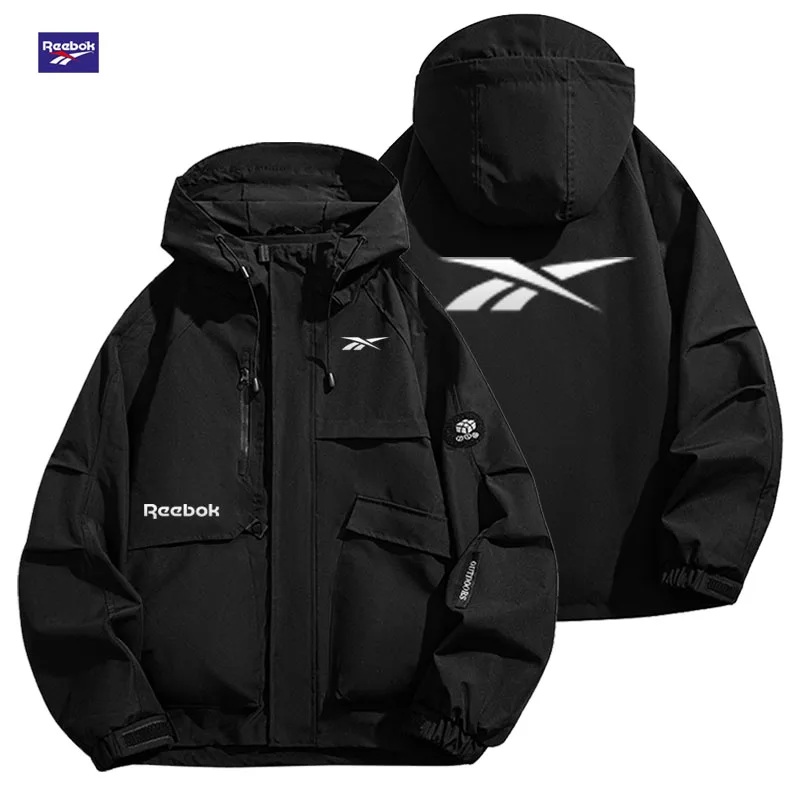 Chaqueta impermeable Reebok Logo 2026 para hombre