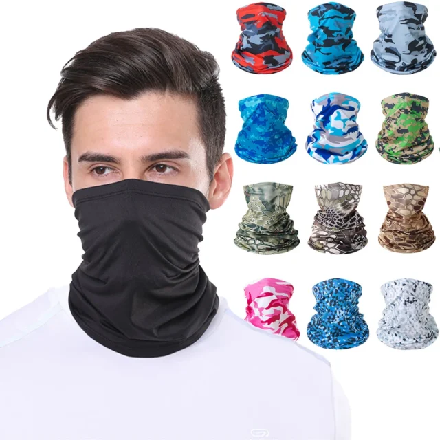 Bandana mágica / babero UV de seda de hielo para cuello