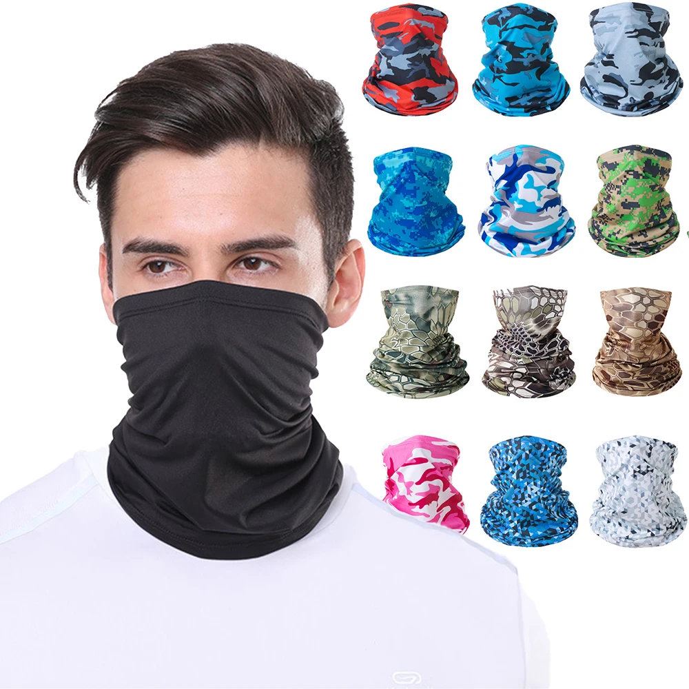 Bandana mágica / babero UV de seda de hielo para cuello