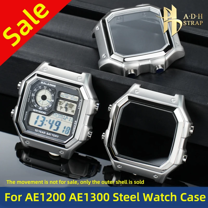 Caja metálica modificada para Casio AE-1200WH 3299