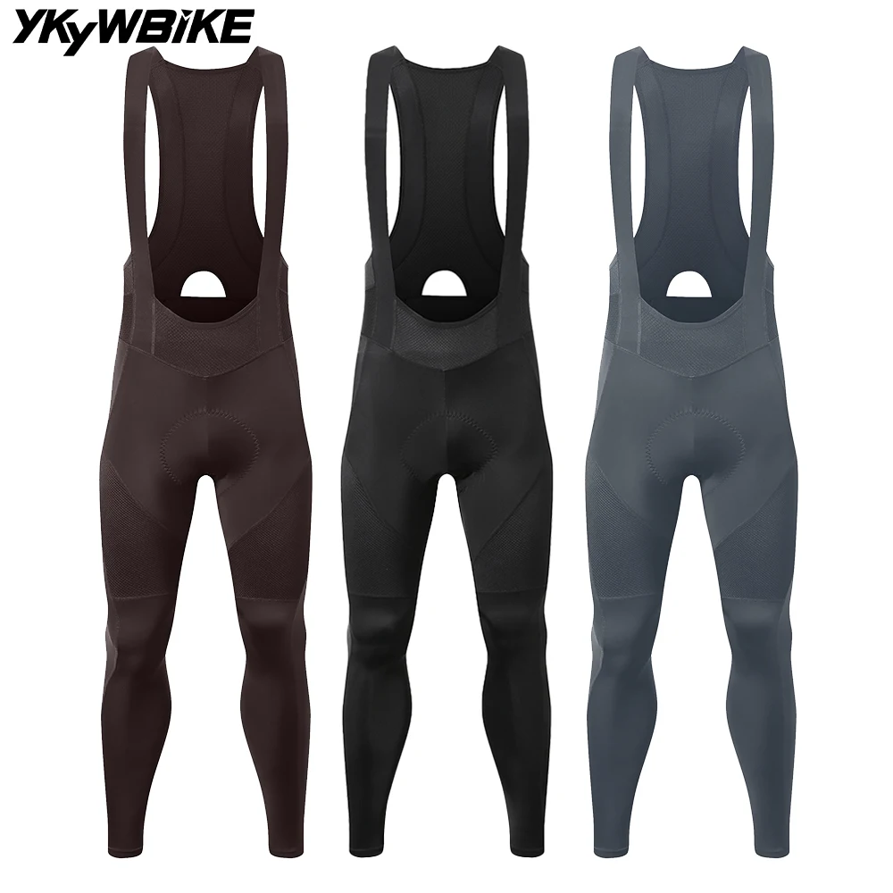 Pantalones largos de ciclismo con tirantes YKYWBIKE