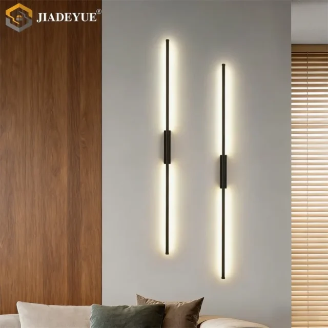 Lámpara de pared LED minimalista para salón y dormitorio