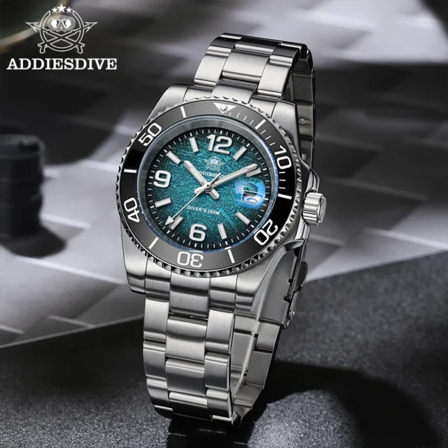reloj buceo 41mm - ADDIESDIVE reloj de buceo 41mm, resistente 200m