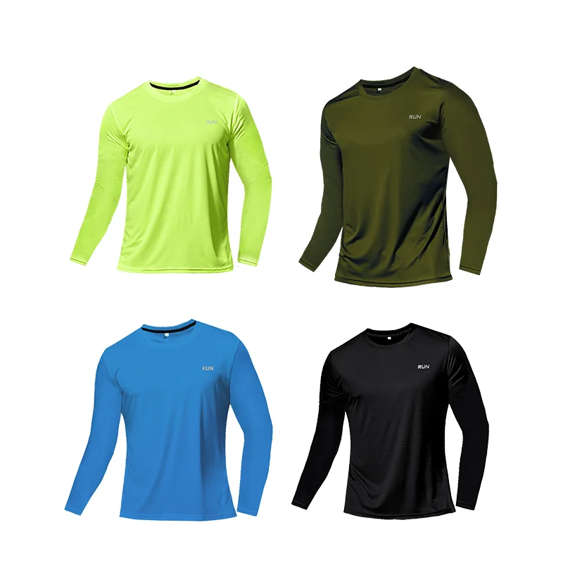 Camiseta deportiva transpirable de secado rápido para hombre