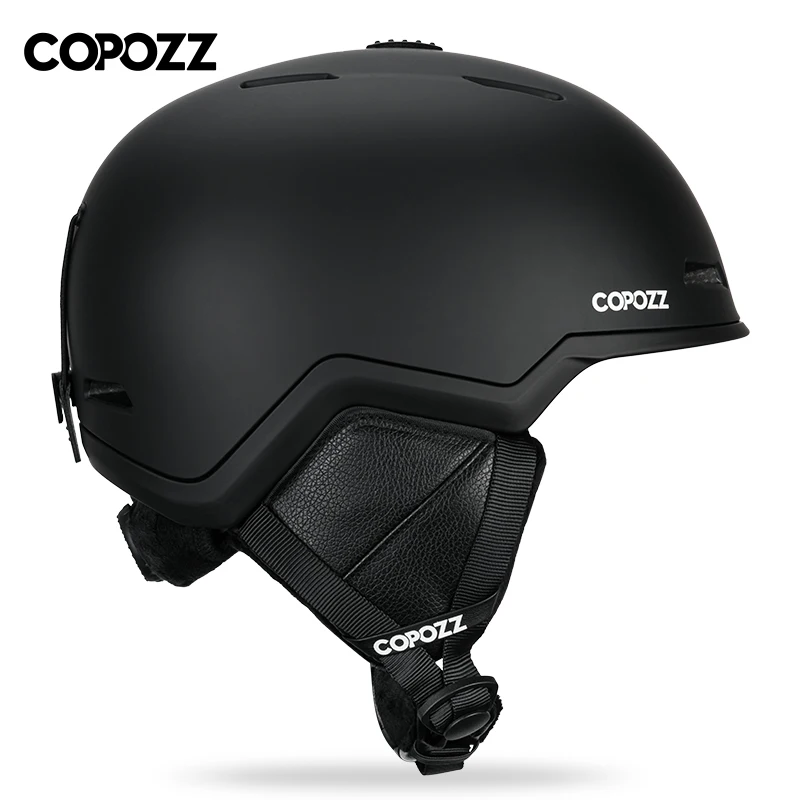 COPOZZ casco de esquí medio cubierto antiimpacto