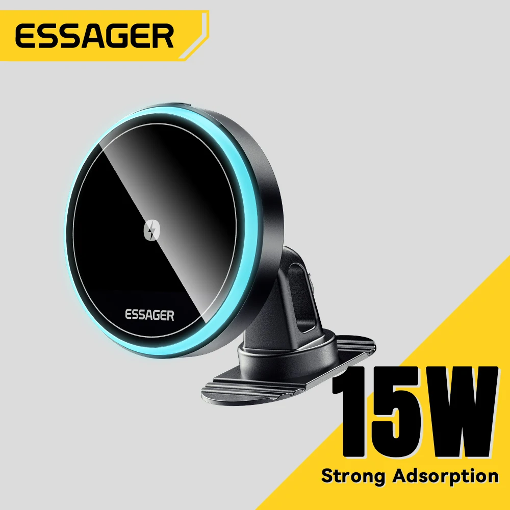 Essager soporte magnético inalámbrico para coche 15W