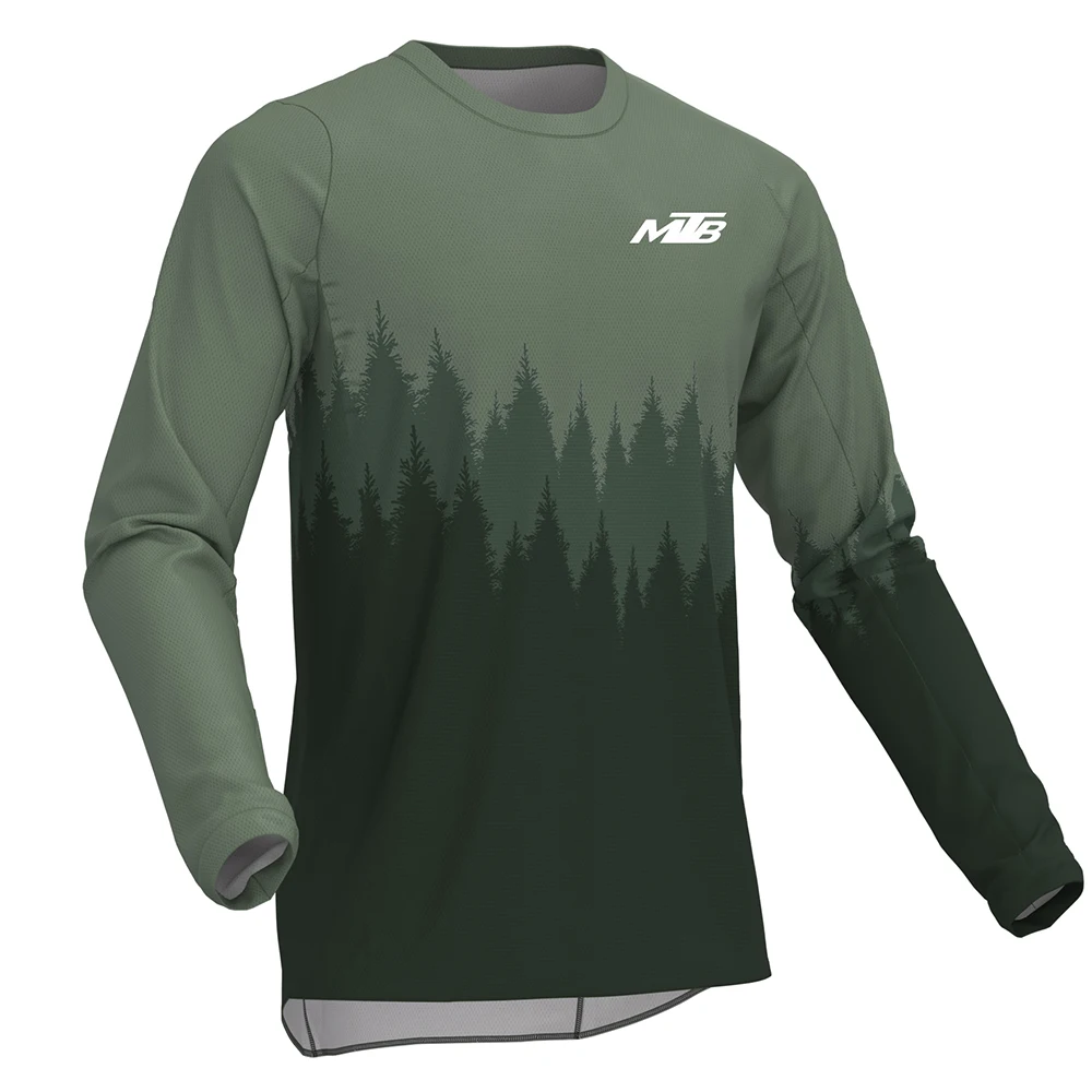 Ggrrans MTB jersey manga larga para ciclismo y Motocross
