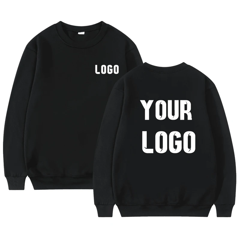 Sudadera unisex personalizable DIY con logo