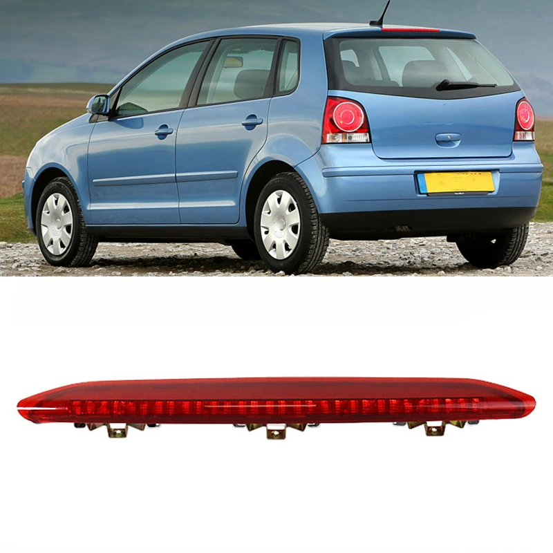 Tercera luz de freno roja para VW Polo IV MK4 (9N/9N3)