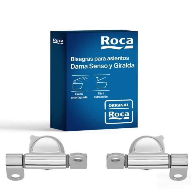 Roca AI0002100R - Conjunto de bisagras de asiento Dama Senso y Giralda desmontables