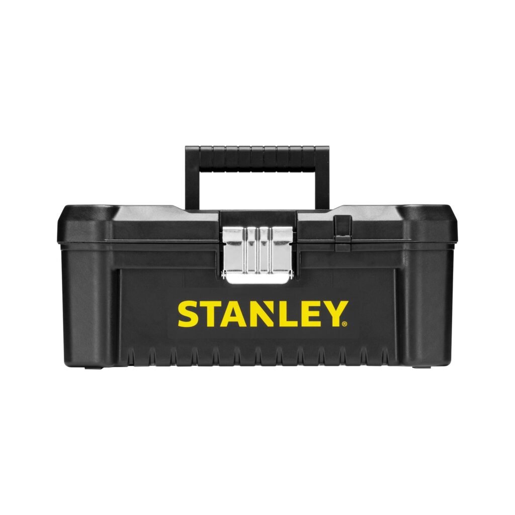 STANLEY Caja de Herramientas Essential, Cierres Metálicos, Asa Ergonómica