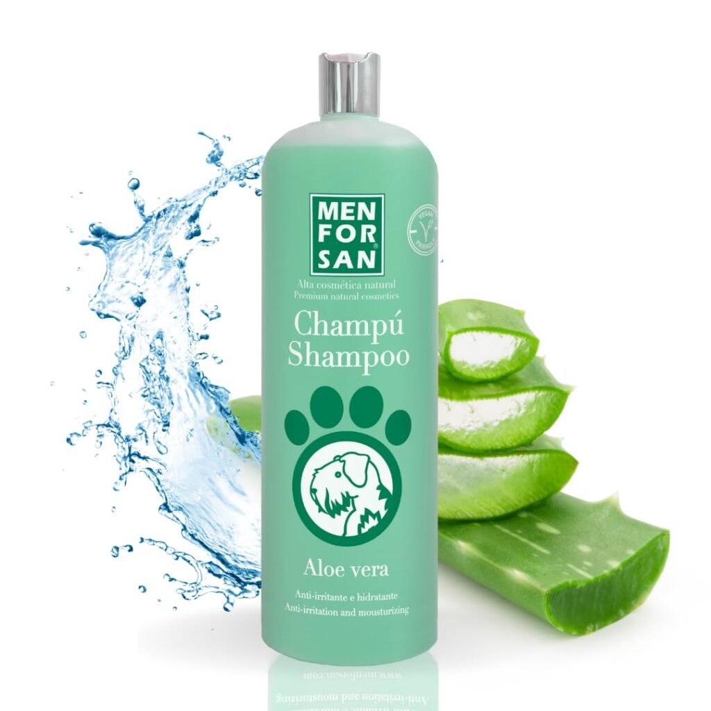 MENFORSAN Champú Aloe Vera para Perros, Hidrata en profundidad