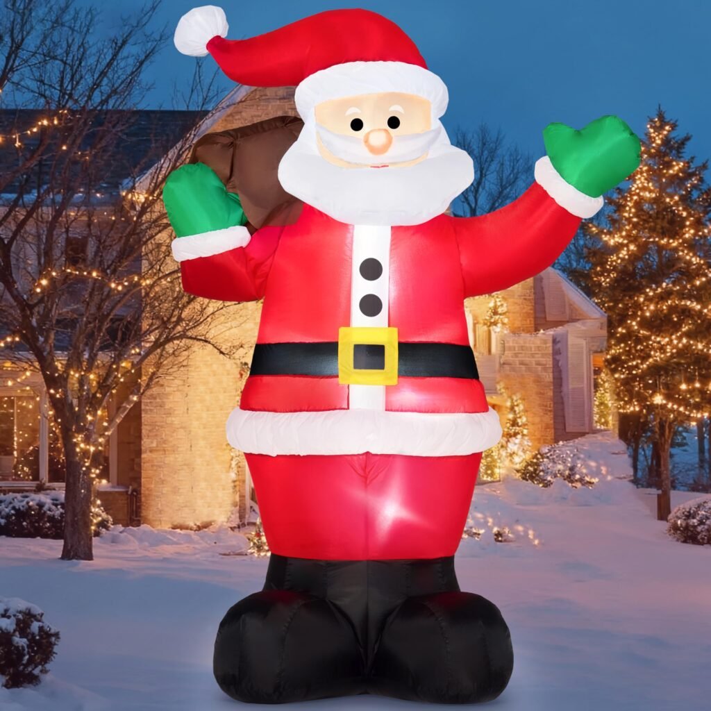 Joiedomi - Papá Noel gigante hinchable de 1