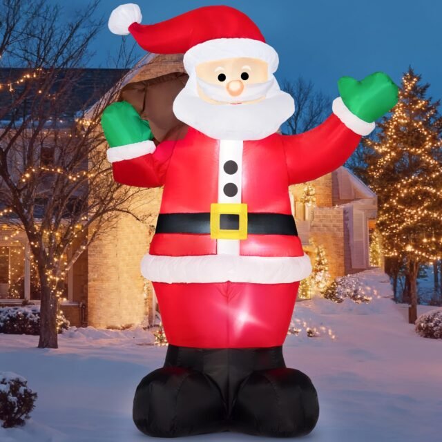 Joiedomi - Papá Noel gigante hinchable de 1