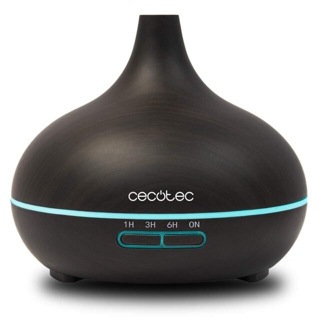 Cecotec Humidificador Ultrasónico y Difusor de Aromas con Temporizador Pure Aroma 300