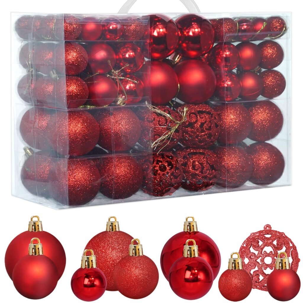 100Pcs Bolas de Navidad