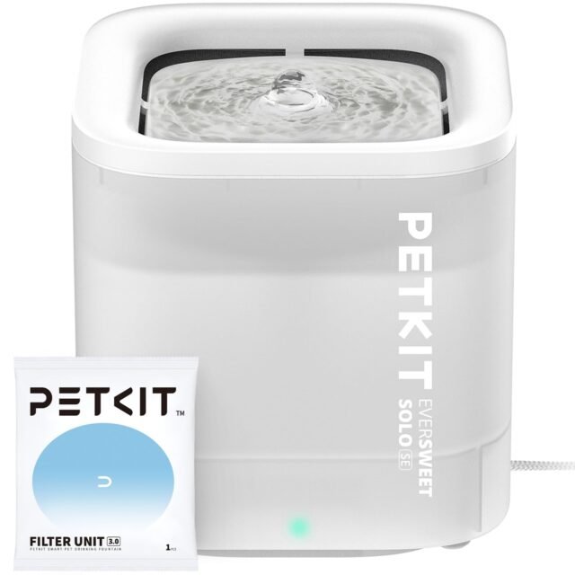 PETKIT EVERSWEET Fuente Automática para Gatos 1, 85L, Bomba de Agua Inalámbrica