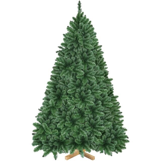 Yaheetech Árbol de Navidad Artificial de 183 cm con 903 Puntas Verde