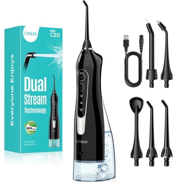 COSLUS C20 Irrigador Bucal Portatil Flosser