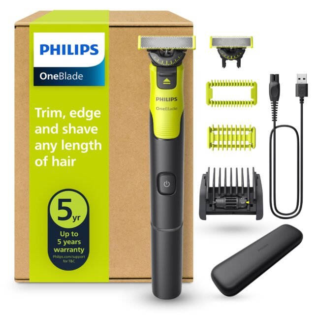 Philips OneBlade 360 Auténtico Barbero