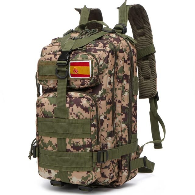 Mochila De Pesca De 20 Litros Impermeable De Nailon Duradera