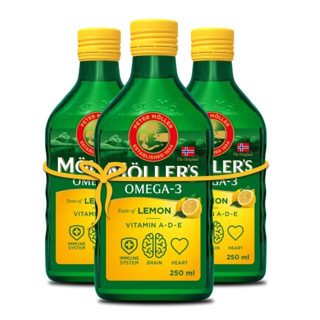 Moller’s ®, Aceite de hígado de bacalao, Complemento dietético con omega-3 EPA