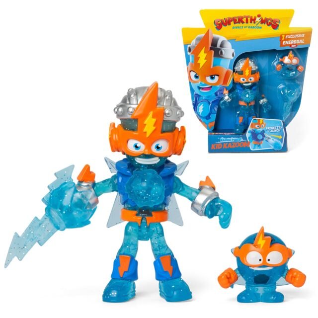 Superthings Kazoom Kid Figura articulada de la Serie de TV - Contiene 1 Kazoom Kid