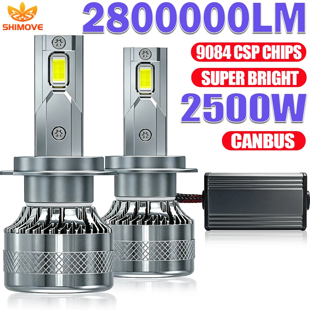 Bombilla LED para faros y antiniebla, compatible varios casquillos