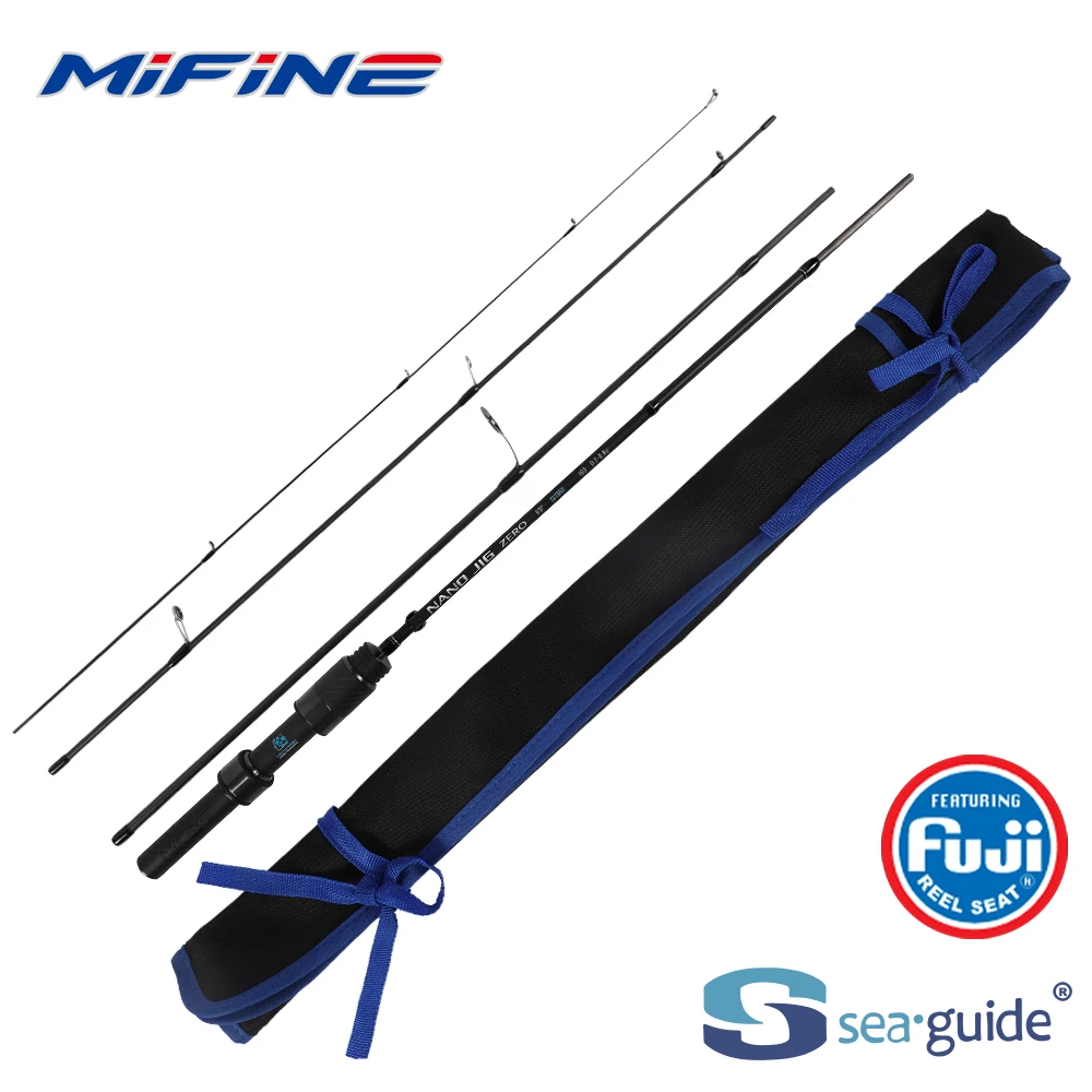 Caña de viaje Mifine NANO JIG con punta sólida