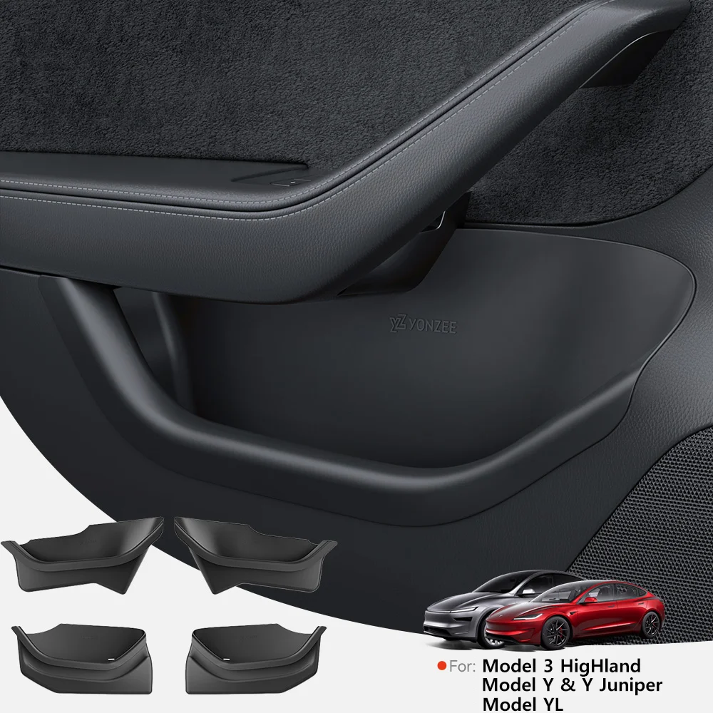 Caja lateral para puerta compatible con Tesla Model 3/Y
